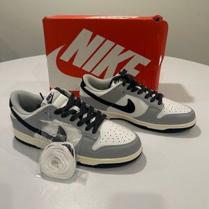 NEW Nike Dunk Low Grey/White/Black with box: Men's 10